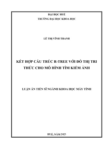 Phát triển mô hình tìm kiếm ảnh theo tiếp cận cây R-Tree